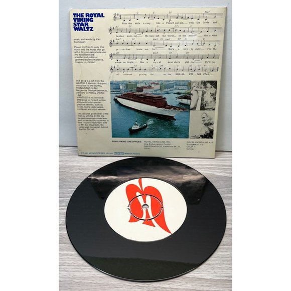 The Royal Viking Cruise Line 45 Record Souvenir Star Waltz Tapiola School Chorus - Picture 7 of 8